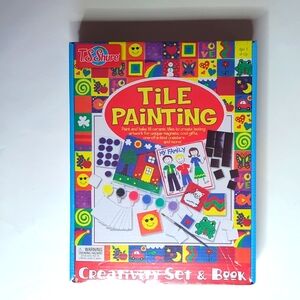 T.S. Shure Tile Painting Creativity Set & Book